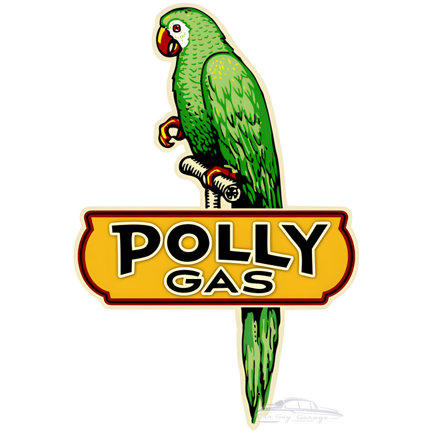 Polly Gas Metal Sign - 21" x 31"