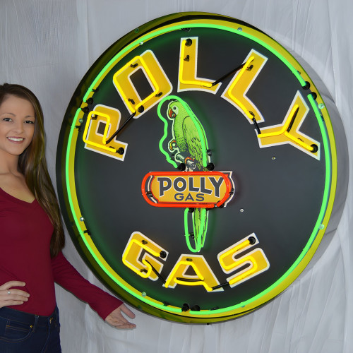 Polly Gasoline Neon Sign