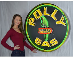 Polly Gasoline 36 Inch Neon Sign