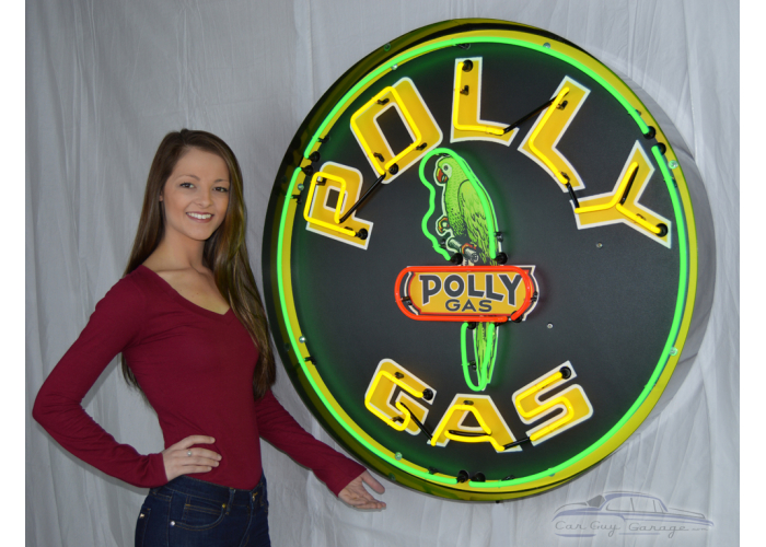 Polly Gasoline Neon Sign