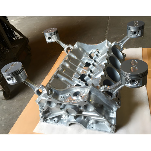 Pontiac V8 Chrome Coffee Table
