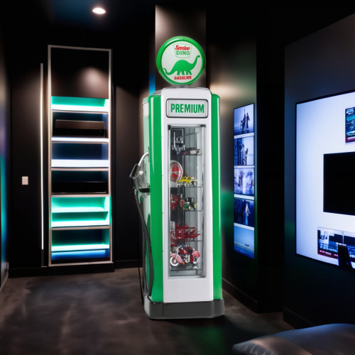 Sinclair Premium Display Case Wayne 70 Gas Pump