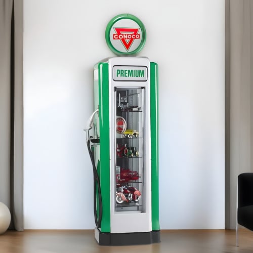 Conoco Premium Display Case Wayne 70 Gas Pump