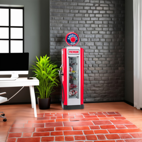 American Gas Premium Display Case Wayne 70 Gas Pump