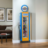 Sunoco Wayne 70 Gas Pump Cabinet - 90" Tall x 30" Wide x 18" Deep