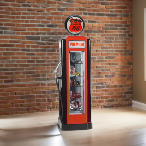 Phillips 66 Premium Display Case Wayne 70 Gas Pump