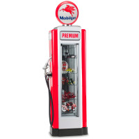 Mobilgas Premium Display Case Wayne 70 Gas Pump