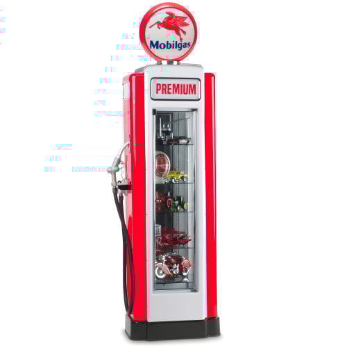 Mobilgas Premium Display Case Wayne 70 Gas Pump