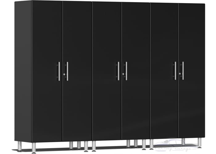 Black Modular 3 Piece Closets