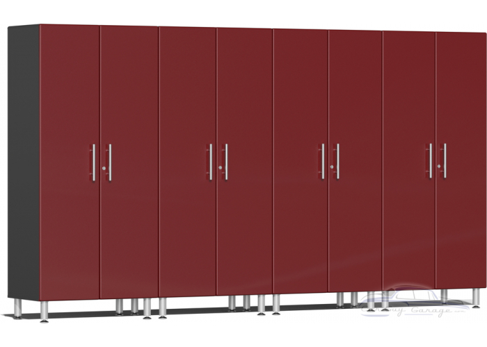 Red Modular 4 Piece Closets