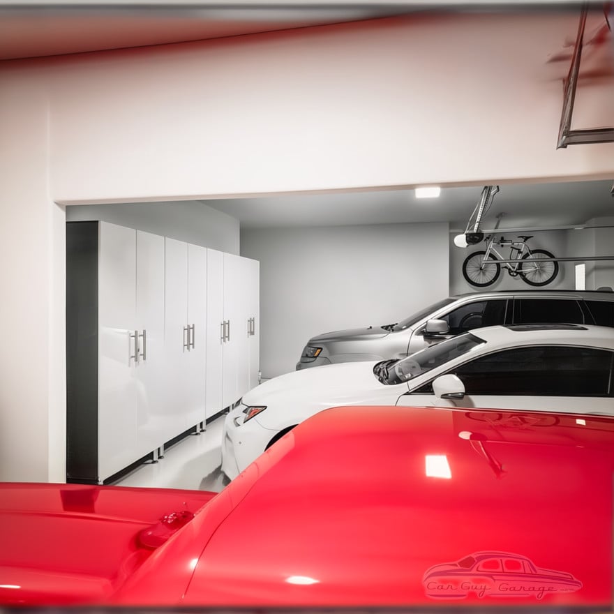 White Modular 4 Piece Garage Storage Closets White Modular 4 Piece Garage Storage Closets