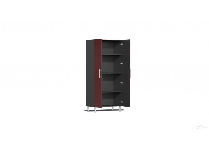 Ruby Red Wood 5-Pc Tall Garage Closets