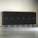 Black Modular 6-Piece Ulti-Mate Lockable Garage Storage Closet Kit