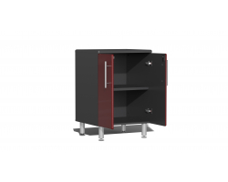 Ruby Red Wood 4-Piece Workstation Kit