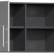 Silver Modular 9 Piece Cabinet Set