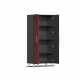 Ruby Red Wood 10-Piece Tall Cabinet Set