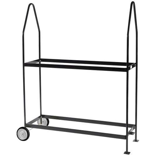 Basic Mobile Tire Rack on 2 Wheels