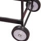 Deluxe Mobile Tire Rack on 4 Wheels