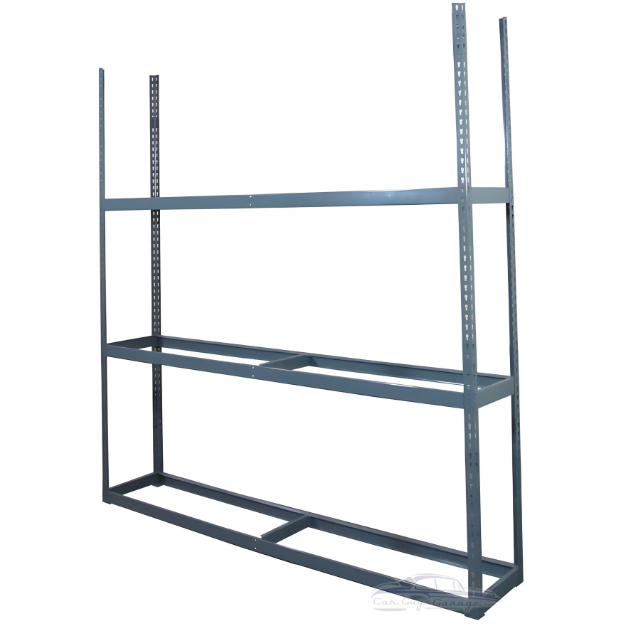 Three Tier Tire Shelving for 27 to 33 Tires Three Tier Tire Shelving for 27 to 33 Tires