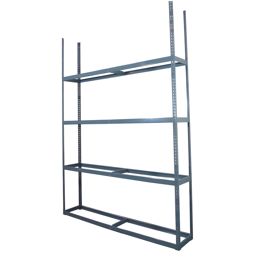 Four Tier Tire Shelving for 36 to 44 Tires Four Tier Tire Shelving for 36 to 44 Tires