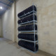 Five Tier Tire Shelving for 45 to 55 Tires Five Tier Tire Shelving for 45 to 55 Tires