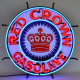 Red Crown Gasoline Neon Sign Red Crown Gasoline Neon Sign