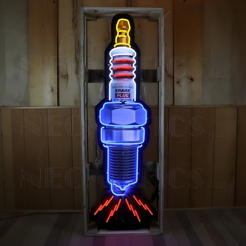 Spark Plug Neon Sign