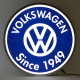 Volkswagen Since 1949 Led Sign Volkswagen Since 1949 Led Sign