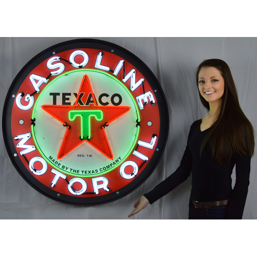 TEXACO Motor Oil Neon Sign 