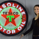 TEXACO Motor Oil 36 Inch Neon Sign In Metal Can