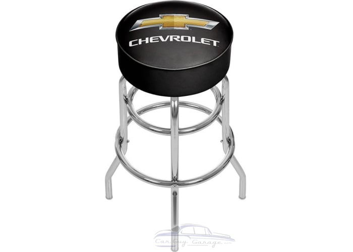 Chevy Padded Shop Stool - Made In USA