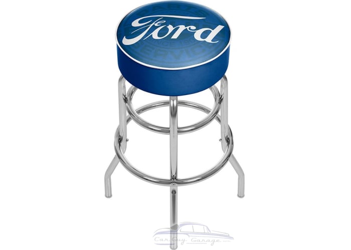 Ford Genuine Parts Padded Swivel Shop Stool