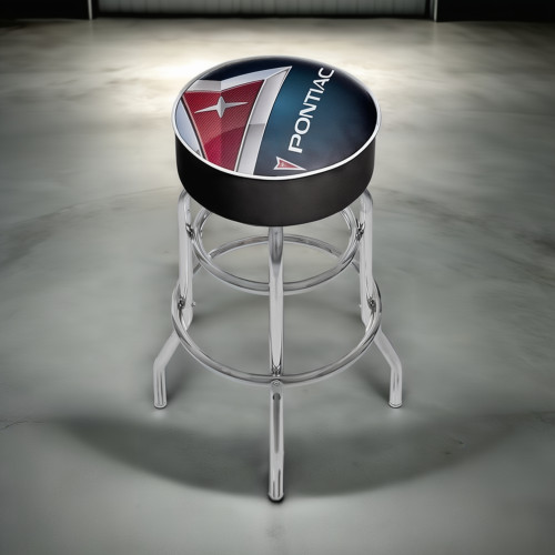 Pontiac Padded Swivel Shop Stool