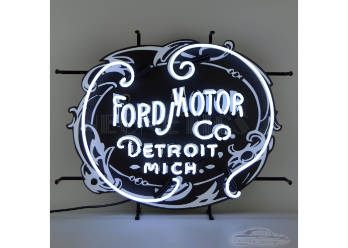 Ford Motor Company 1903 Heritage Emblem Neon Sign