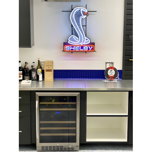 Shelby Cobra Neon Sign With Backing
