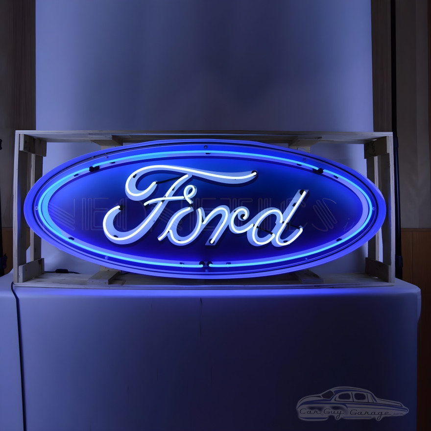 5 Foot Ford Oval Neon Sign 5 Foot Ford Oval Neon Sign