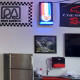 Camaro Red, White And Blue Vertical Neon Sign Camaro Red, White And Blue Vertical Neon Sign