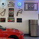 Camaro Red, White And Blue Vertical Neon Sign Camaro Red, White And Blue Vertical Neon Sign