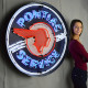 Pontiac Service Neon Sign Pontiac Service Neon Sign