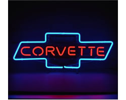 Corvette Bowtie Neon Sign
