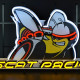 Dodge Scat Pack Neon Sign With Backing