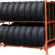 Passenger and Light Truck Folding Tire Rack