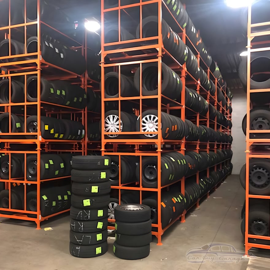 Passenger and Light Truck Folding Tire Rack Passenger and Light Truck Folding Tire Rack