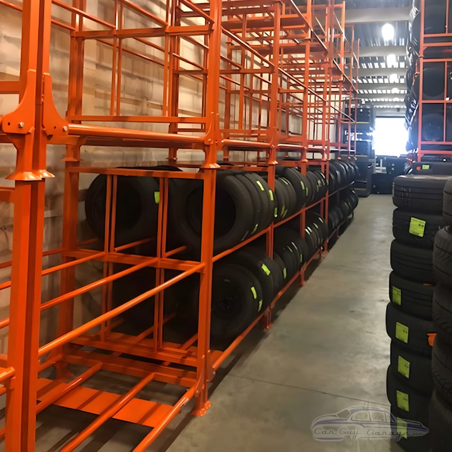 Passenger and Light Truck Folding Tire Rack Passenger and Light Truck Folding Tire Rack