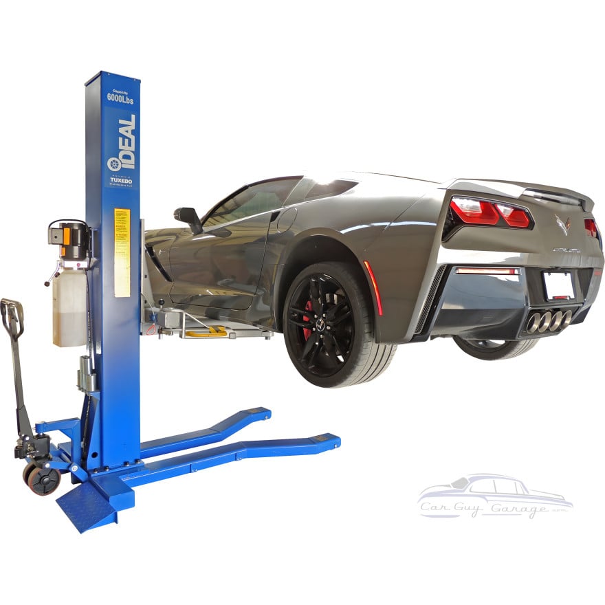 Mobile Single Post Car Lift Mobile Single Post Car Lift