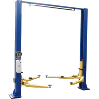 9000 lb 2-Post Clear Floor Symmetric Car Lift, 220V Chain-Drive
