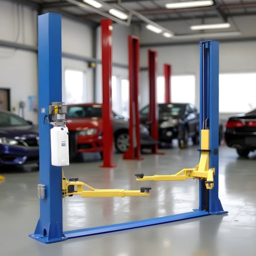 9000 lb 2 Post Car Lift - Floor Plate Symmetric 220V
