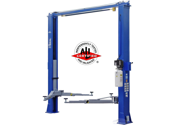 ALI Certified 10,000 Lb Two Post Clear Floor Direct Drive Car Lift