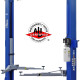 10,000 Lb Two Post Clear Floor Direct Drive Asymmetric Car Lift