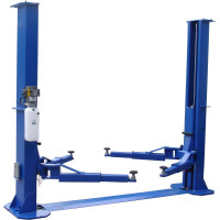 12,000 lb 2-Post Floor Plate Car Lift, Symmetric Arms, 220V